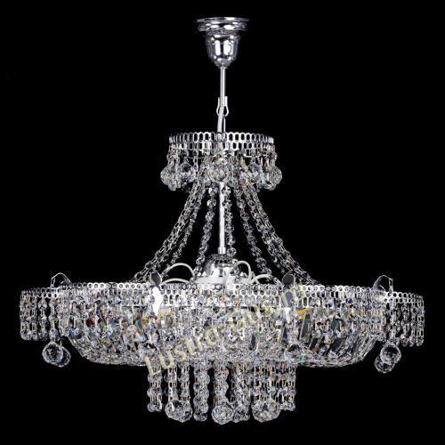 Люстра Камея Шар с подвесом в Магнитогорске Гусь Хрустальный