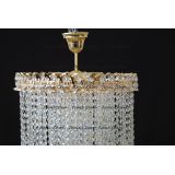 Люстра Капель 5 ламп конус 40 см длинная  в Магнитогорске