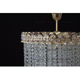 Люстра Капель 5 ламп конус 40 см длинная  в Магнитогорске