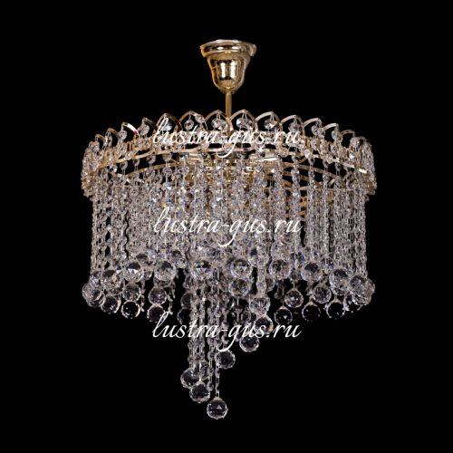 Люстра Капель №3 лепесток в Магнитогорске Гусь Хрустальный