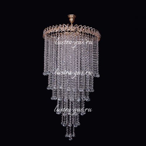 Люстра Капель длинная в Магнитогорске Гусь Хрустальный