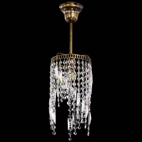 Люстра Капель мини №4 под бронзу в Магнитогорске Гусь Хрустальный