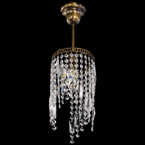 Люстра Капель мини №4 под бронзу в Магнитогорске Гусь Хрустальный