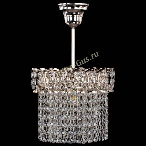 Люстра Капель оптикон №1 с подвесом в Магнитогорске Гусь Хрустальный