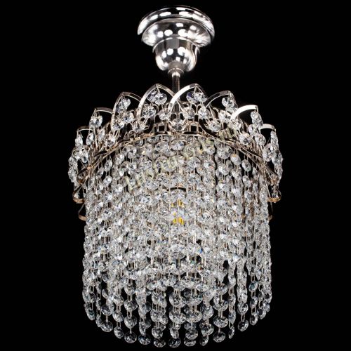 Люстра Капель оптикон №1 с подвесом в Магнитогорске Гусь Хрустальный