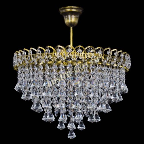 Люстра Капель Пирамида 30 с подвесом под бронзу в Магнитогорске Люстра Капель Пирамида 30 с подвесом под бронзу в Магнитогорске