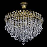 Люстра Капель Пирамида 30 с подвесом под бронзу в Магнитогорске Люстра Капель Пирамида 30 с подвесом под бронзу в Магнитогорске