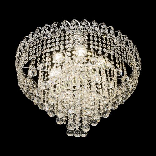 Люстра Капель Пирамида Шар 30 с подвесом в Магнитогорске Гусь Хрустальный