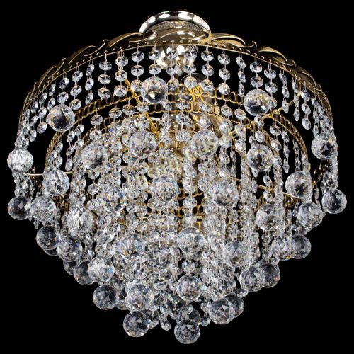 Люстра Капель Шар 30мм с подвесом в Магнитогорске Гусь Хрустальный