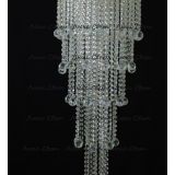 Люстра Капель 5 ламп шар 40 мм длинная в Магнитогорске