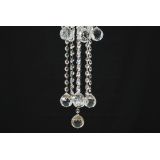 Люстра Капель 5 ламп шар 40 мм длинная в Магнитогорске