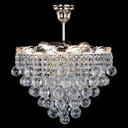 Люстра Капель шар 40 в Магнитогорске Гусь Хрустальный