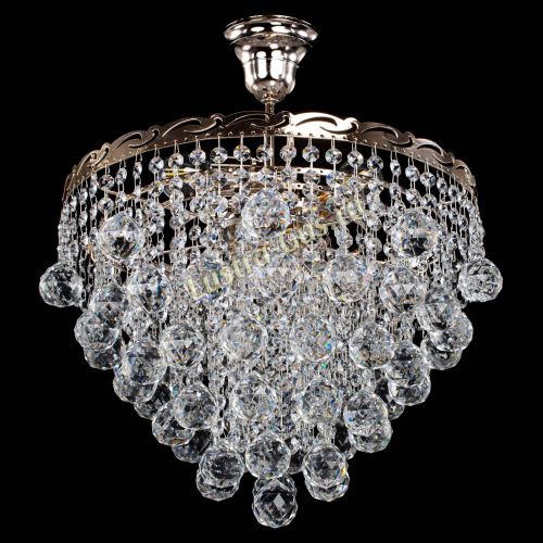 Люстра Капель шар 40 в Магнитогорске Гусь Хрустальный