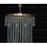 Люстра Капель Винтаж 3 лампы подвесная в Магнитогорске