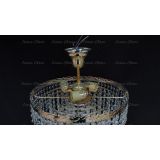 Люстра Капель Винтаж 3 лампы подвесная в Магнитогорске