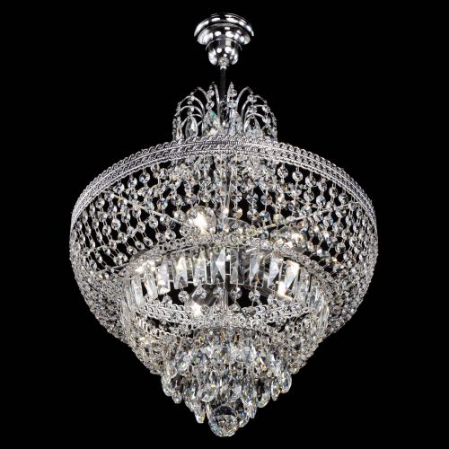 Люстра Каскад Флоренция №5 с подвесом в Магнитогорске Гусь Хрустальный