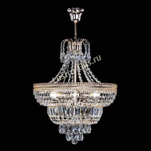 Люстра Каскад Флоренция №5 с подвесом в Магнитогорске Гусь Хрустальный