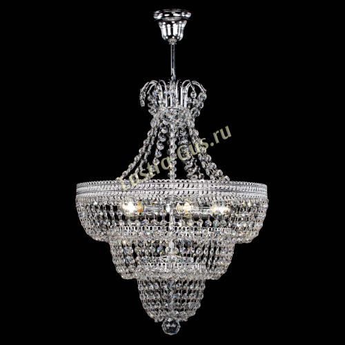 Люстра Каскад Флоренция обтикон №5 с подвесом в Магнитогорске Гусь Хрустальный