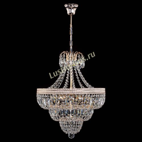 Люстра Каскад Флоренция обтикон №5 удлиненная в Магнитогорске Гусь Хрустальный