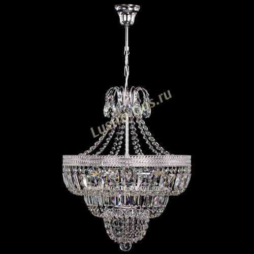 Люстра Каскад Флоренция обтикон №5 удлиненная в Магнитогорске Гусь Хрустальный