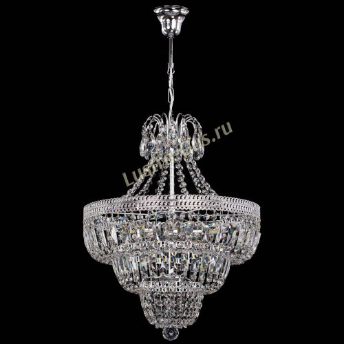 Люстра Каскад Флоренция обтикон №5 удлиненная в Магнитогорске Гусь Хрустальный
