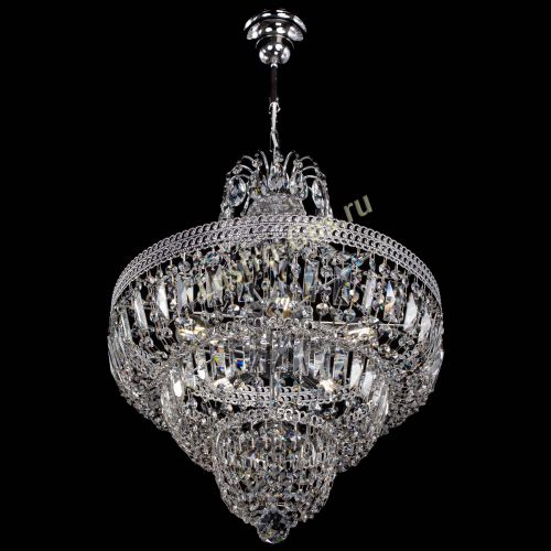 Люстра Каскад Флоренция обтикон №5 удлиненная в Магнитогорске Гусь Хрустальный