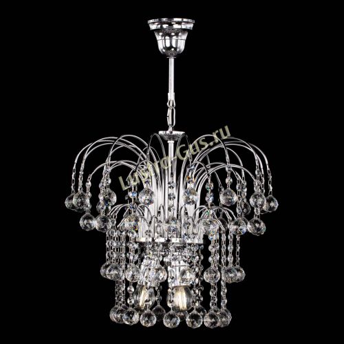 Люстра Каскад Шар №2 в Магнитогорске Гусь Хрустальный