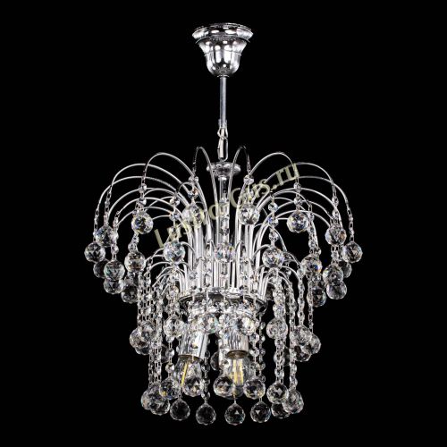 Люстра Каскад Шар №2 в Магнитогорске Гусь Хрустальный