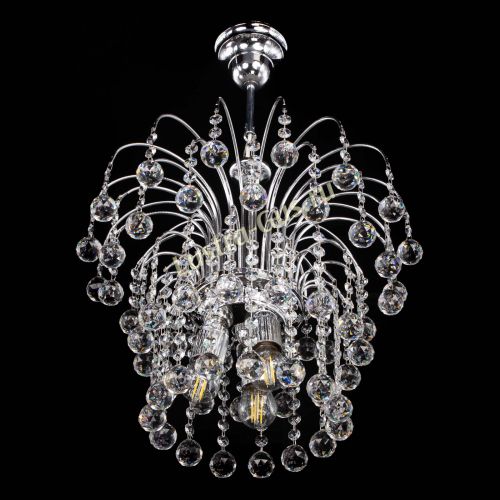 Люстра Каскад Шар №2 в Магнитогорске Гусь Хрустальный