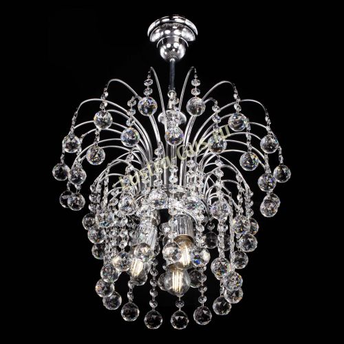 Люстра Каскад Шар №2 в Магнитогорске Гусь Хрустальный