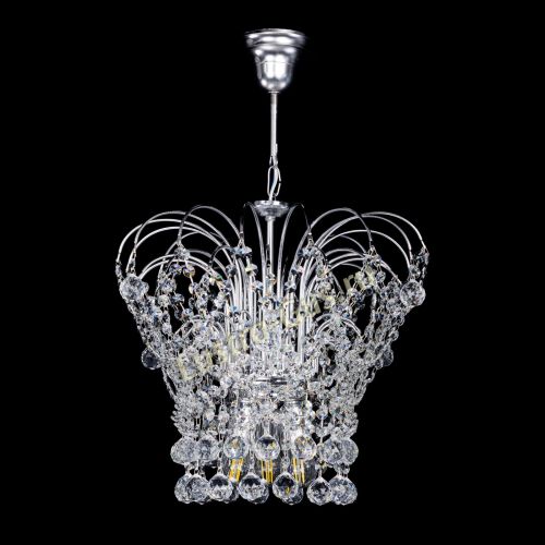 Люстра Каскад Шар №3 в Магнитогорске Гусь Хрустальный