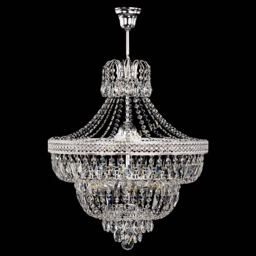 Люстра Каскад Венеция №5 с подвесом в Магнитогорске Гусь Хрустальный