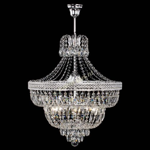 Люстра Каскад Венеция №5 с подвесом в Магнитогорске Гусь Хрустальный