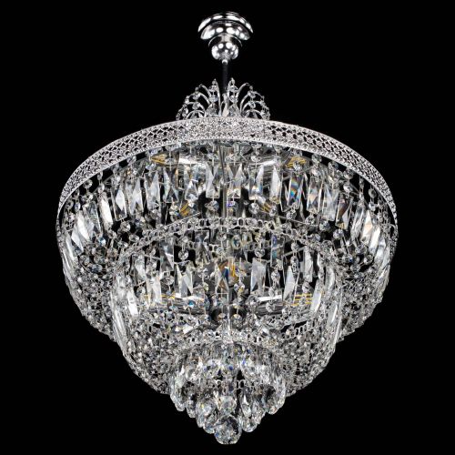 Люстра Каскад Венеция №5 с подвесом в Магнитогорске Гусь Хрустальный