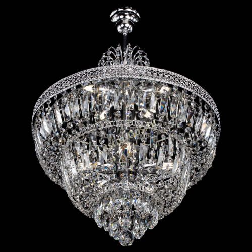 Люстра Каскад Венеция №5 с подвесом в Магнитогорске Гусь Хрустальный