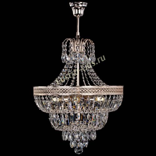 Люстра Каскад Венеция №5 с подвесом в Магнитогорске Гусь Хрустальный