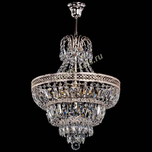 Люстра Каскад Венеция №5 с подвесом в Магнитогорске Гусь Хрустальный