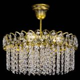 Люстра Хрустальная капель №3 под бронзу в Магнитогорске