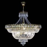 Люстра Хрустальный Каскад №8 с подвесом под бронзу в Магнитогорске