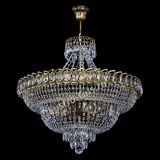 Люстра Хрустальный Каскад №8 с подвесом под бронзу в Магнитогорске