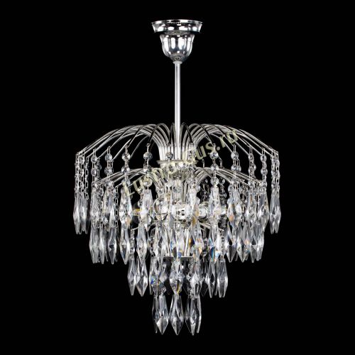 Люстра Хрустальные брызги камень Перо в Магнитогорске Гусь Хрустальный