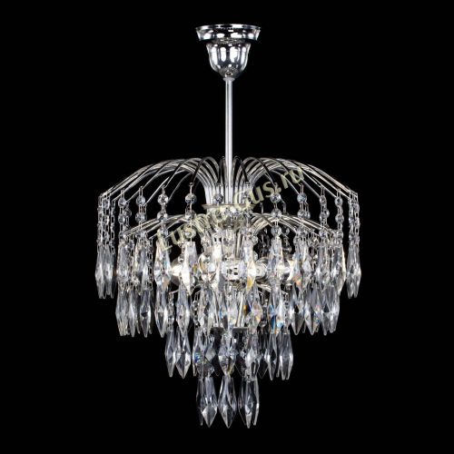 Люстра Хрустальные брызги камень Перо в Магнитогорске Гусь Хрустальный