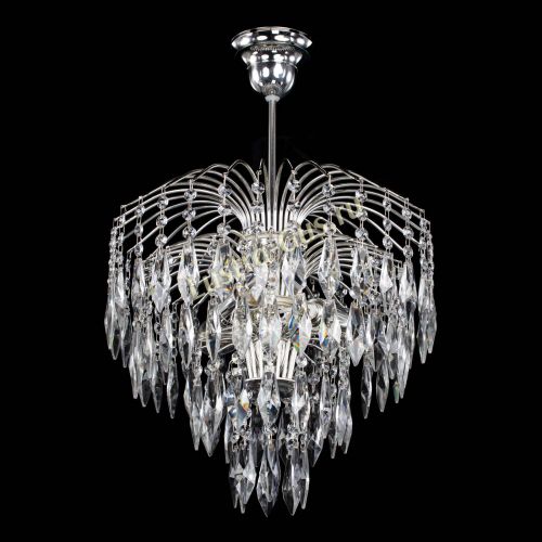 Люстра Хрустальные брызги камень Перо в Магнитогорске Гусь Хрустальный