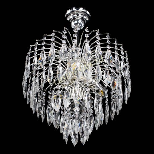 Люстра Хрустальные брызги камень Перо в Магнитогорске Гусь Хрустальный