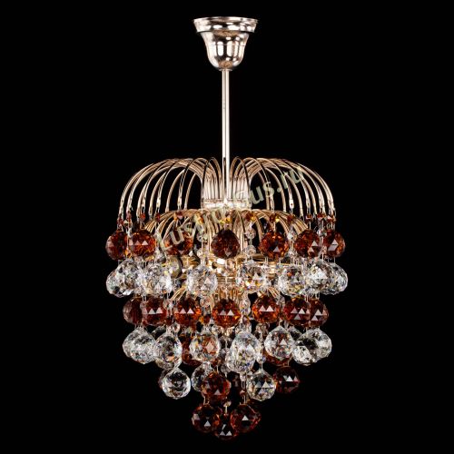 Люстра Хрустальные брызги шар 40 мм чайная в Магнитогорске Гусь Хрустальный