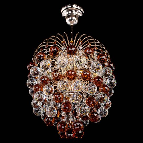 Люстра Хрустальные брызги шар 40 мм чайная в Магнитогорске Гусь Хрустальный