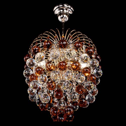 Люстра Хрустальные брызги шар 40 мм чайная в Магнитогорске Гусь Хрустальный