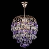Люстра Хрустальные брызги шар 40 мм фиолетовая в Магнитогорске Люстра Хрустальные брызги шар 40 мм фиолетовая в Магнитогорске