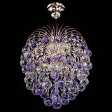 Люстра Хрустальные брызги шар 40 мм фиолетовая в Магнитогорске Люстра Хрустальные брызги шар 40 мм фиолетовая в Магнитогорске