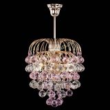 Люстра Хрустальные брызги шар 40 мм розовая в Магнитогорске Люстра Хрустальные брызги шар 40 мм розовая в Магнитогорске